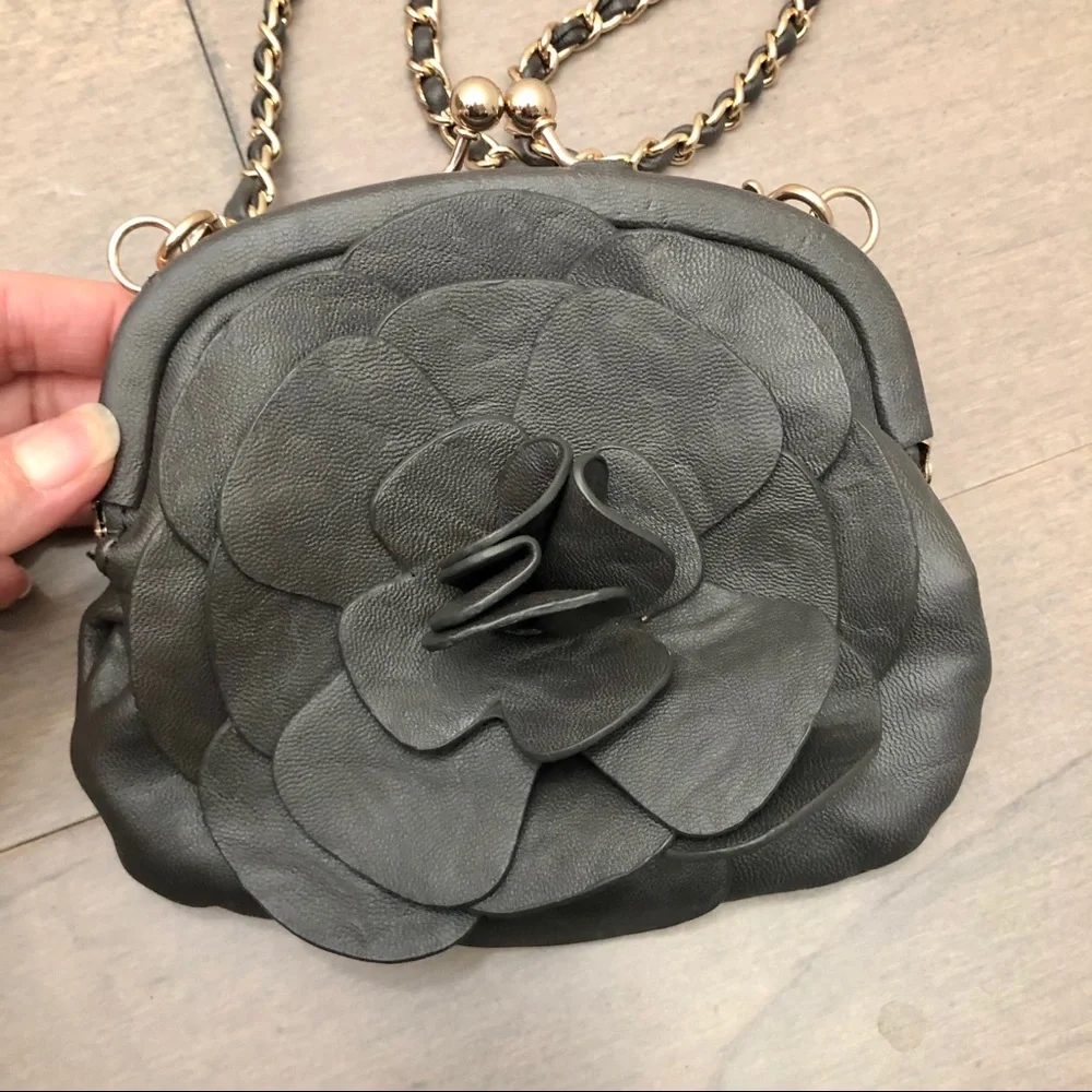 Kids Flower Detail Mini Bag